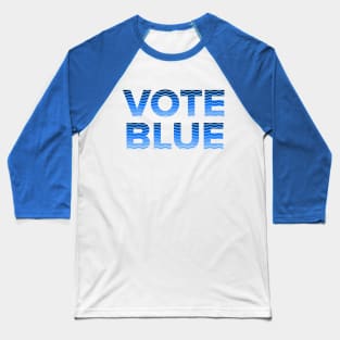 Vote Blue Baseball T-Shirt